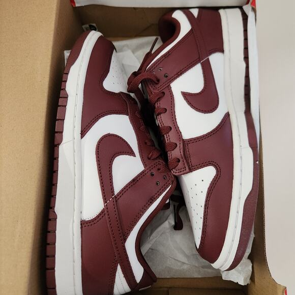 Nike Dunk Low Retro - Men\'s (DV0833-115, Red/White/Red) Size 9 main image 5